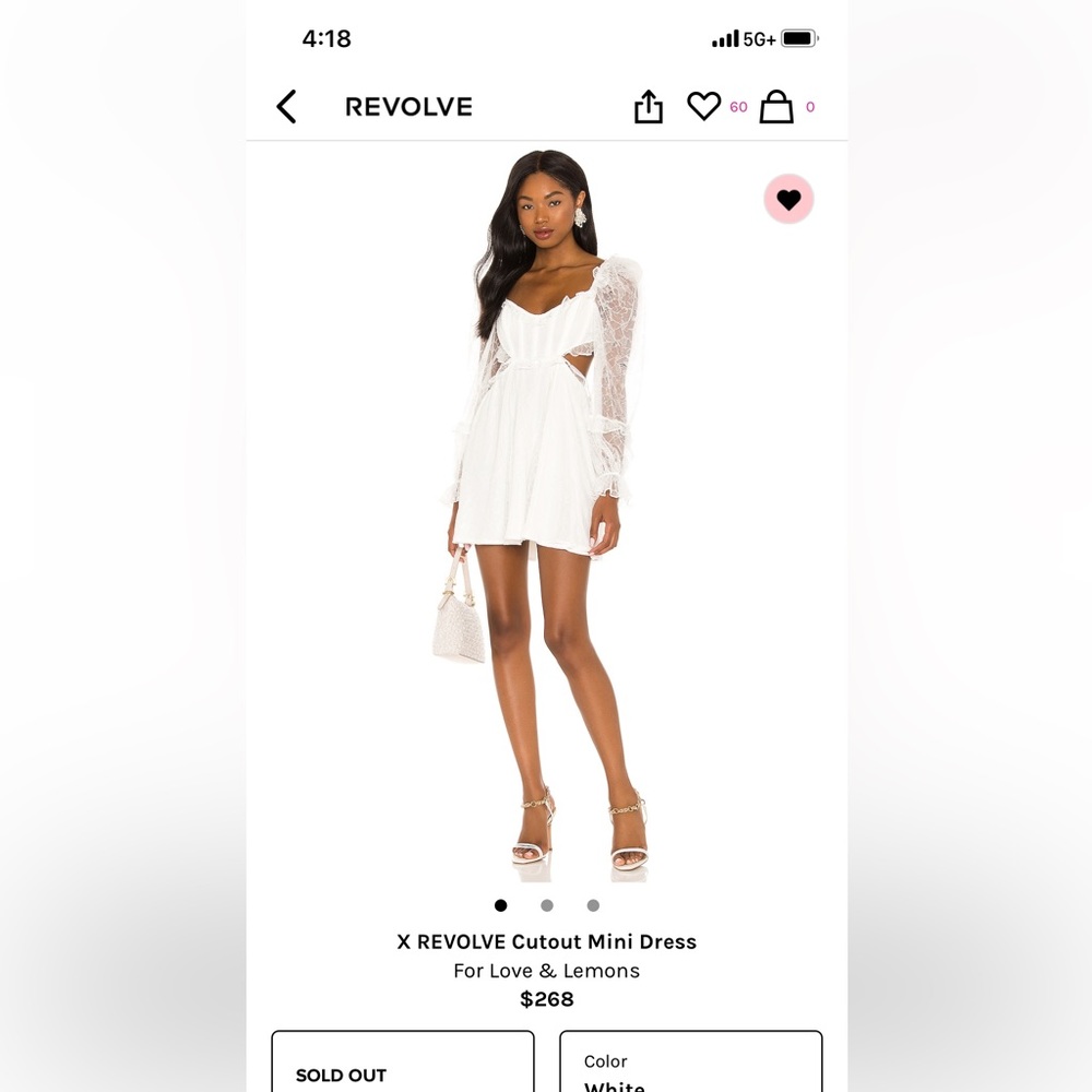 For Love and Lemons cocktail dress